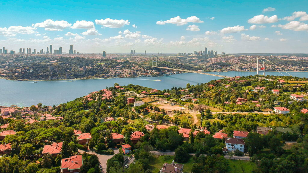 İstanbul view from Anatolian Side