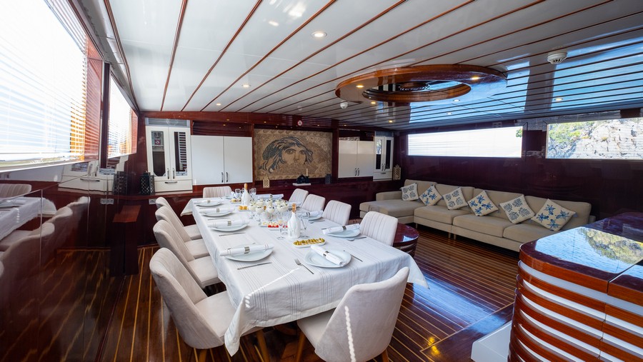 Interior design 2 of luxury yacht esma sultan